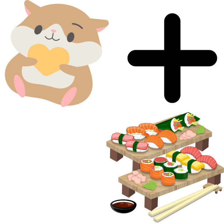 Kan hamstrar äta sushi?